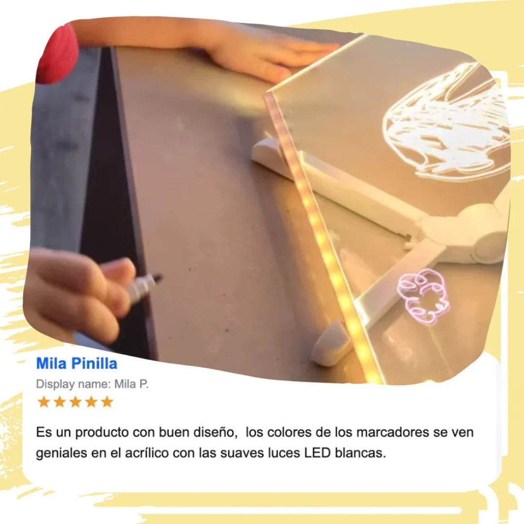LumiBoard™ - Pizarra Luminosa Para Colorear