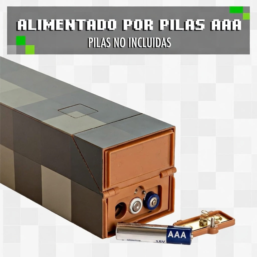 LÁMPARA ANTORCHA PIXEL-ART