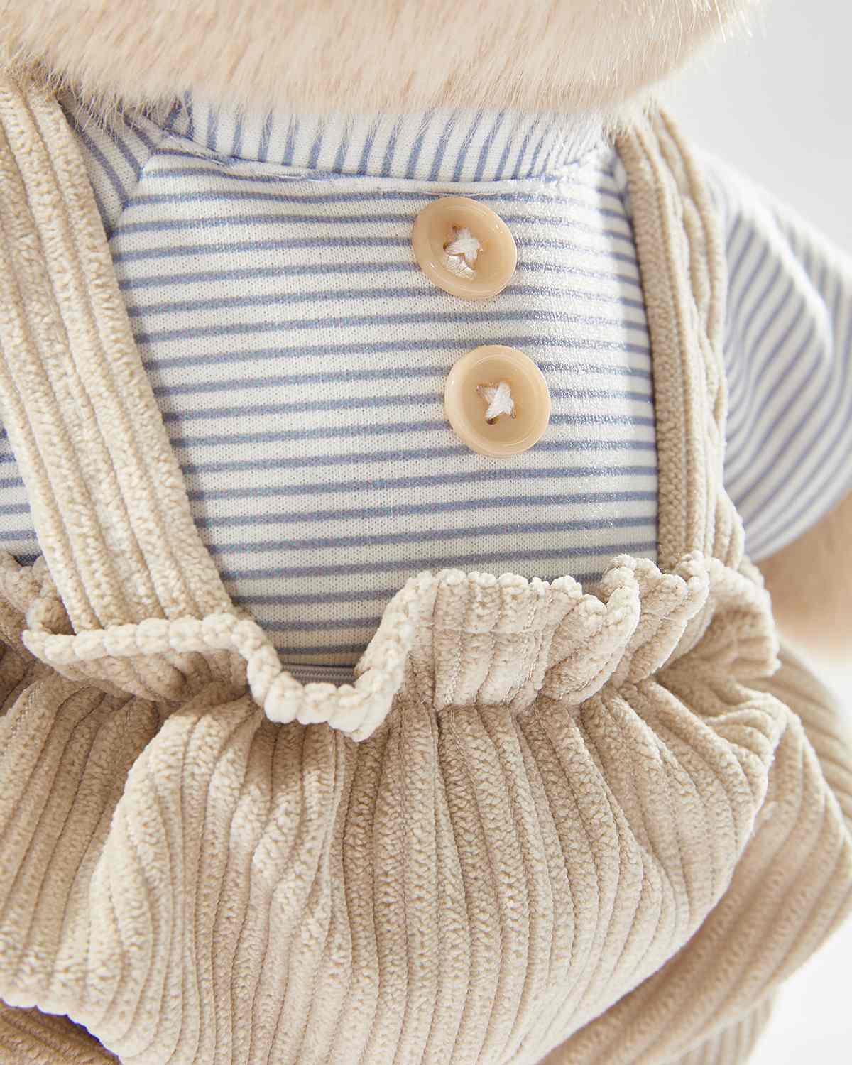 Teddy Bear – Everyday Blue Overalls