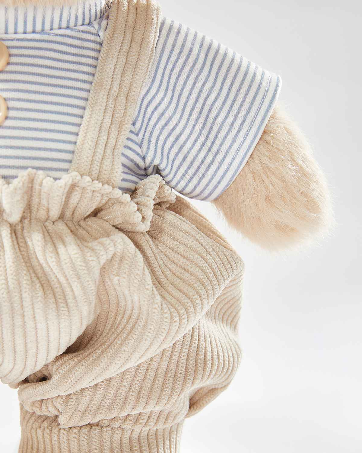 Teddy Bear – Everyday Blue Overalls