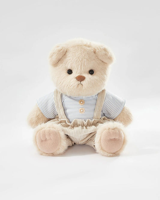 Teddy Bear – Everyday Blue Overalls