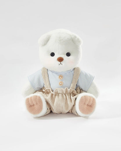 Teddy Bear – Everyday Blue Overalls