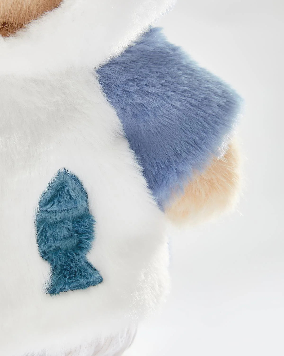 Teddy Bear Outfit – Blue Shark Jumpsuit