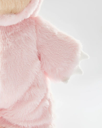 Teddy Bear Outfit – Pink Dinosaur Jumpsuit