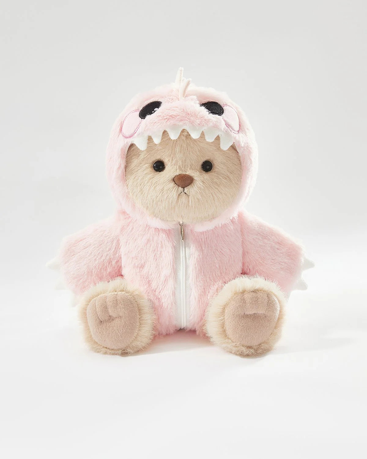 Teddy Bear Outfit – Pink Dinosaur Jumpsuit