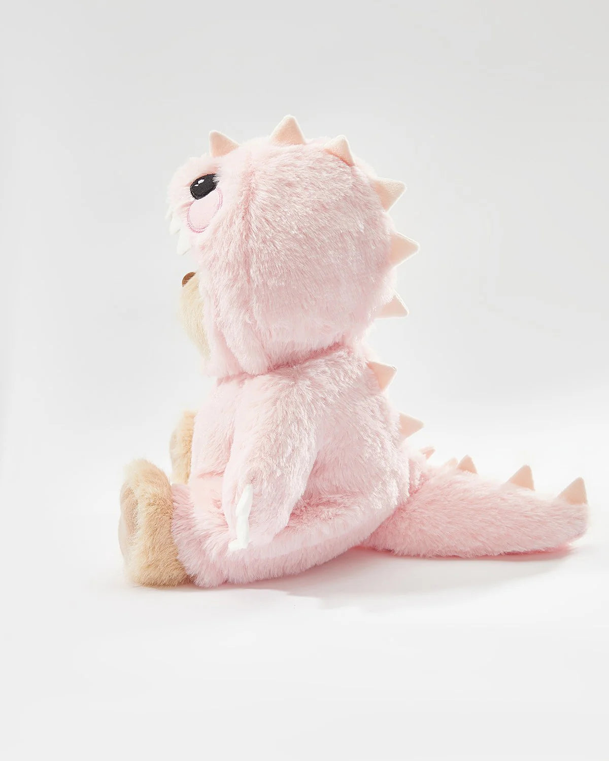 Teddy Bear Outfit – Pink Dinosaur Jumpsuit