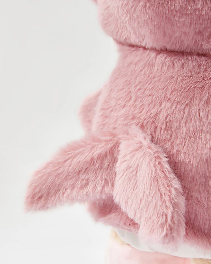 Teddy Bear Outfit – Pink Shark Jumpsuit