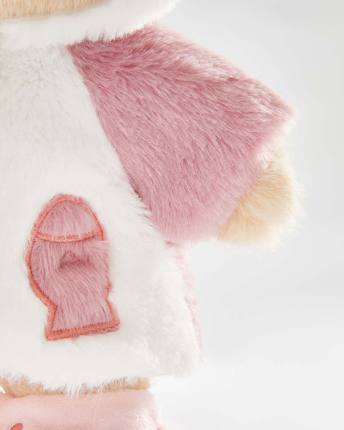 Teddy Bear Outfit – Pink Shark Jumpsuit