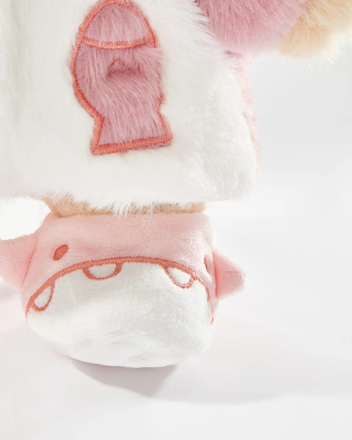 Teddy Bear Outfit – Pink Shark Jumpsuit