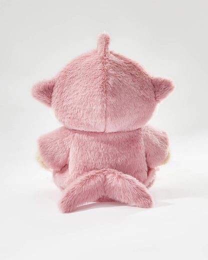 Teddy Bear Outfit – Pink Shark Jumpsuit