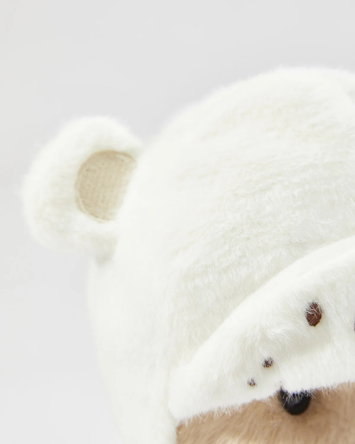 Teddy Bear – White Mink Overalls
