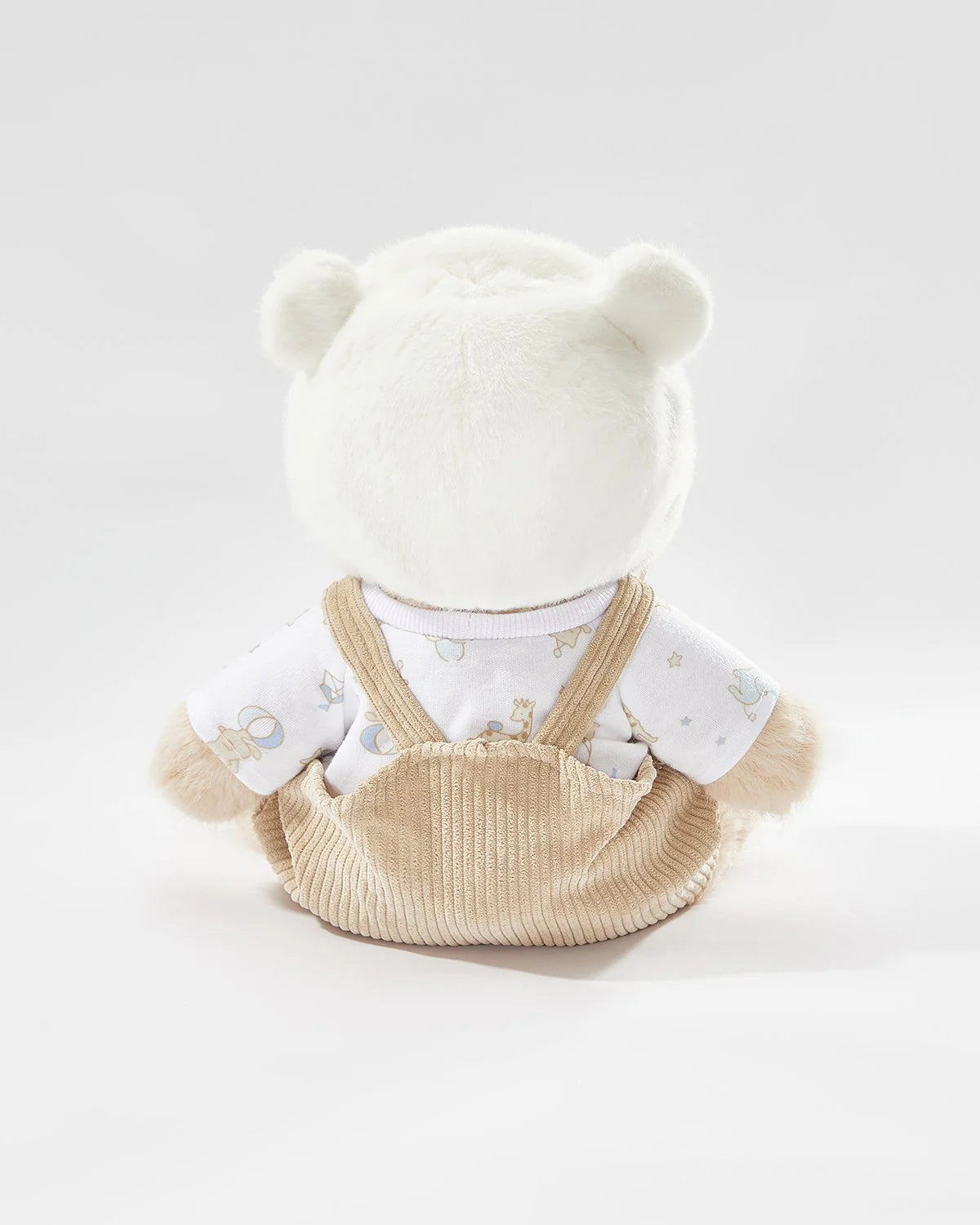 Teddy Bear – White Mink Overalls