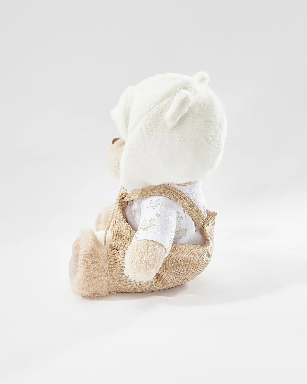 Teddy Bear – White Mink Overalls