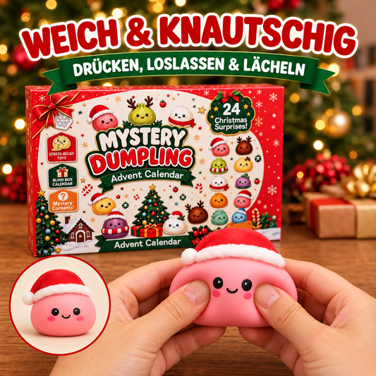 Mystery Dumpling Adventskalender – 24 Überraschungs-Squishies