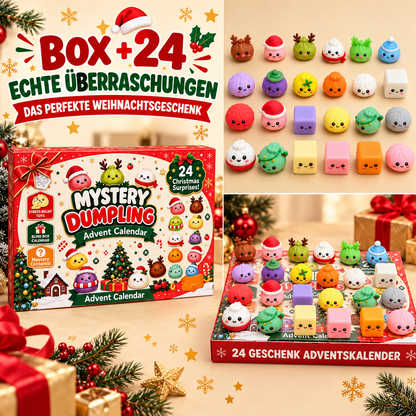 Mystery Dumpling Adventskalender – 24 Überraschungs-Squishies