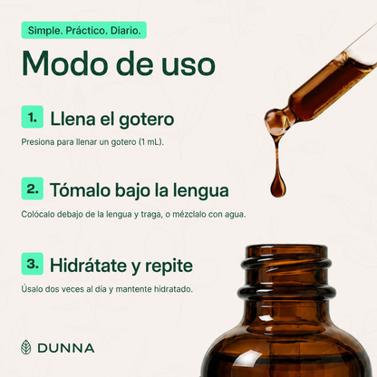 Dunna® Gotas de Drenaje Linfático