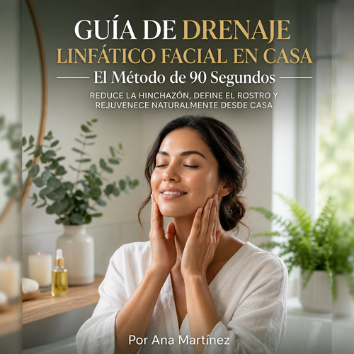 Guía de Drenaje Linfático Facial en Casa - El Método de 90 Segundos