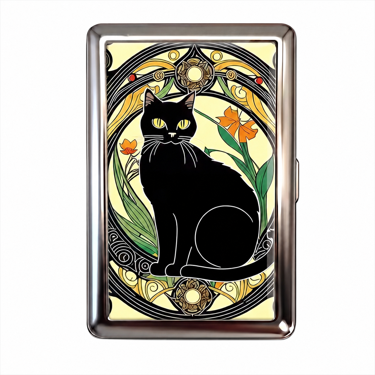 Nouveau Noir — Tin Cardholder Wallet