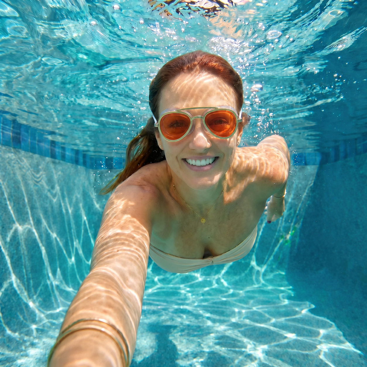 Gafas de Natación Estilo Aviador