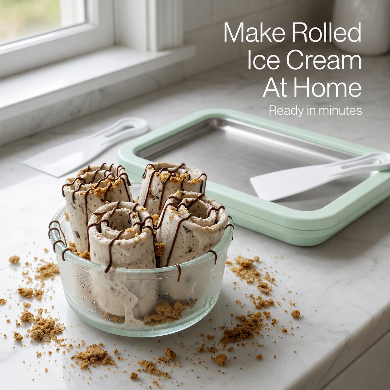 Rolled Ice Cream Maker