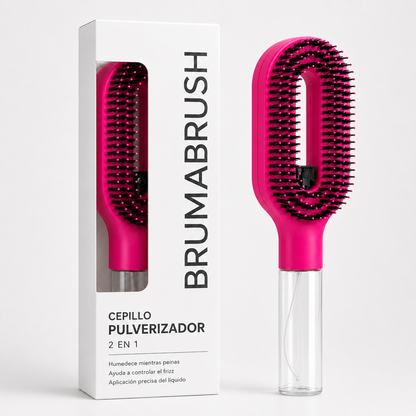 BrumaBrush™ – Cepillo Pulverizador 2 en 1