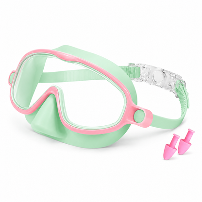Gafas de Natación Infantiles con Cobertura de Nariz
