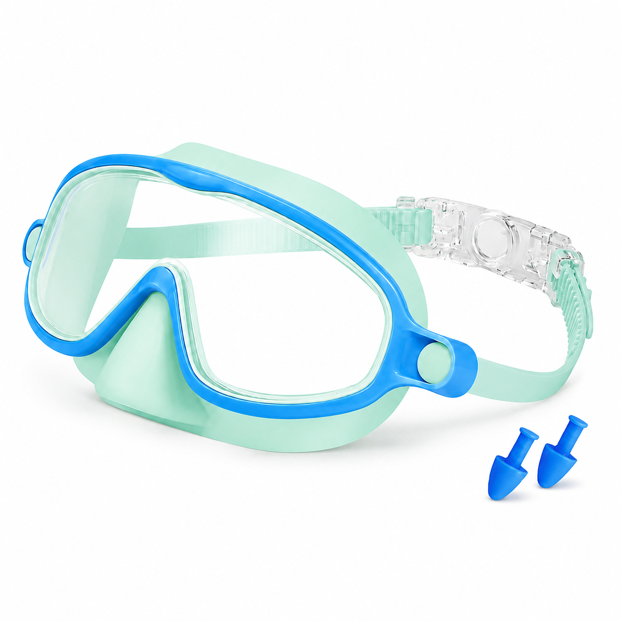 Gafas de Natación Infantiles con Cobertura de Nariz