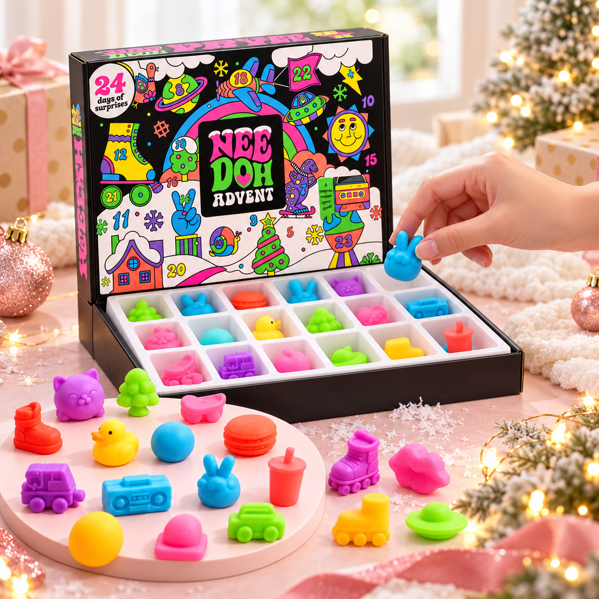 Calendario de Adviento Squishy