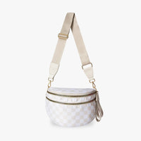 Checkered beige