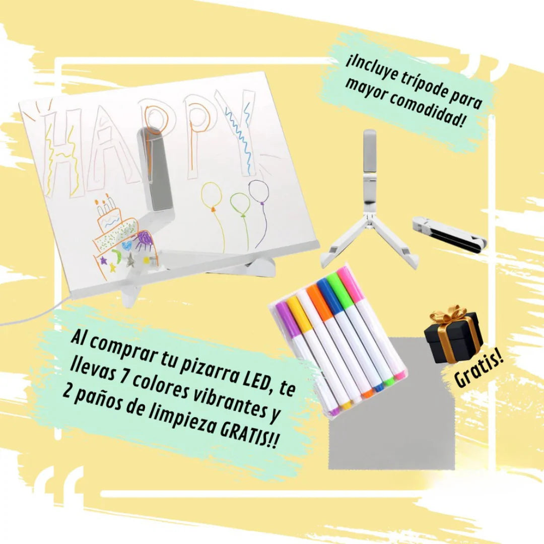 LumiBoard™ - Pizarra Luminosa Para Colorear
